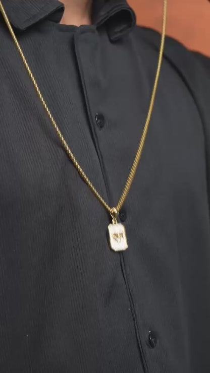 Shree Ram Pendant with Chain